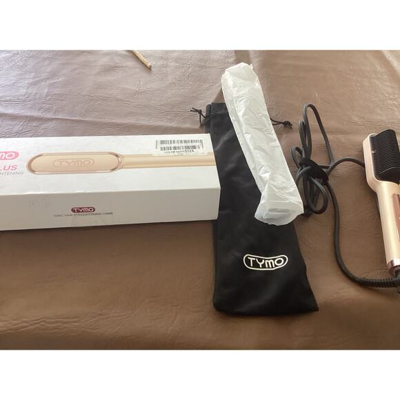 TYMO Ring Hair Straightening Comb - Gold - Picture 3 of 4